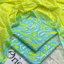 ORIENT 💯 Original *Printed 3pc Collection*     *Fabric Lawn* *Printed Lawn Shirt* *Printed Voil lawn Duppata* *Dyed lawn trouser*