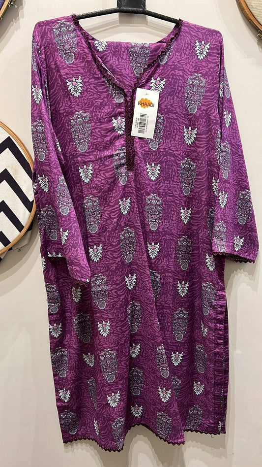 original khaadi 2 pc lawn stitched