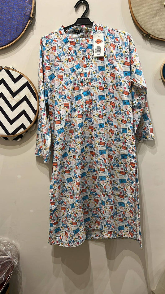 Original khaadi 2pc  stitched lawn