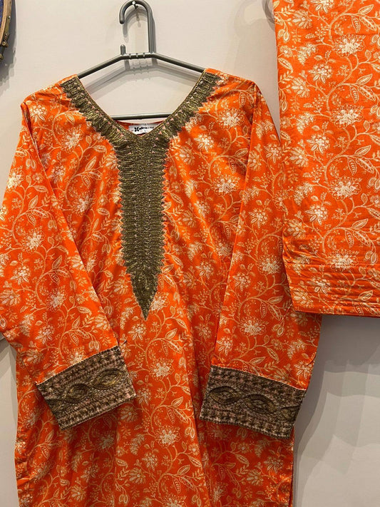 ideas by gul ahmed embridered 2 pc stitched